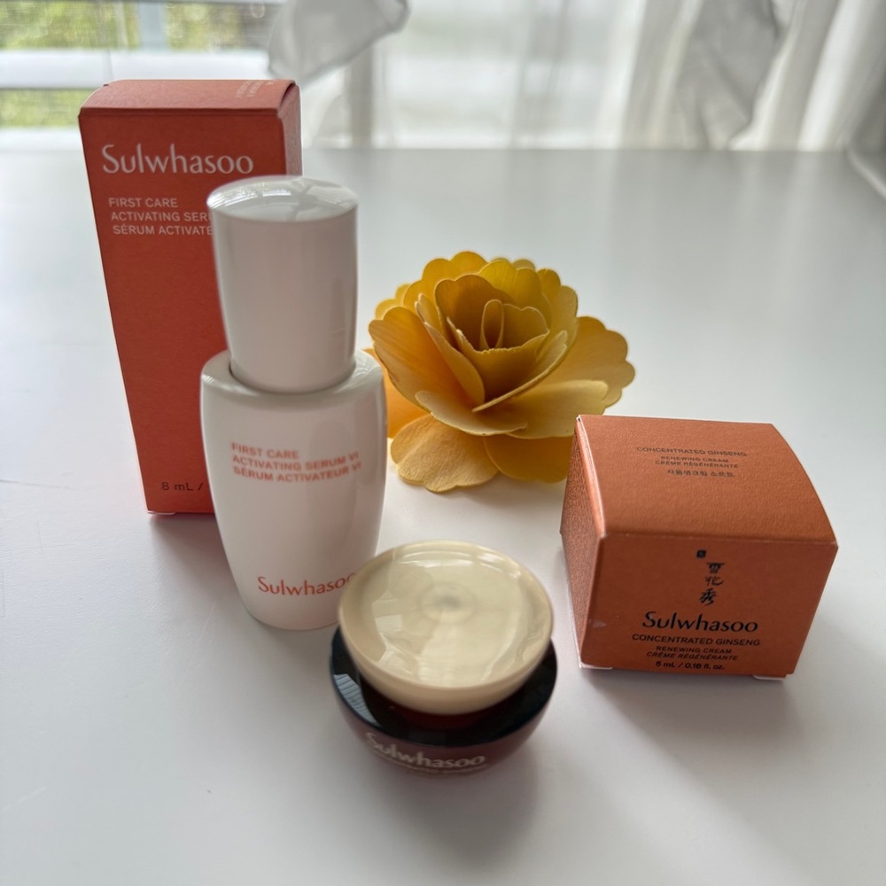 Sulwhasoo First Care Activating Serum VI and Concentrated Ginseng Travel Set